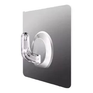 牛角挂钩免打孔无痕强力粘胶厨房卫生间浴室墙面壁挂上门后粘钩子