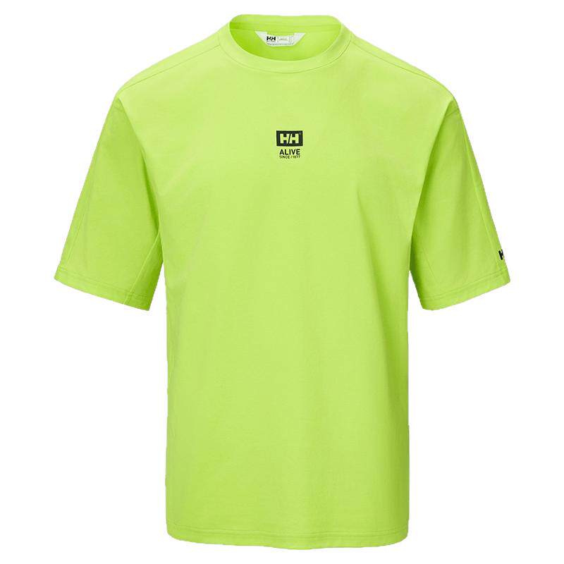 HELLY HANSEN/HH 26夏新情侣抗菌速干凉感宽松版圆领T恤ALIVE系列