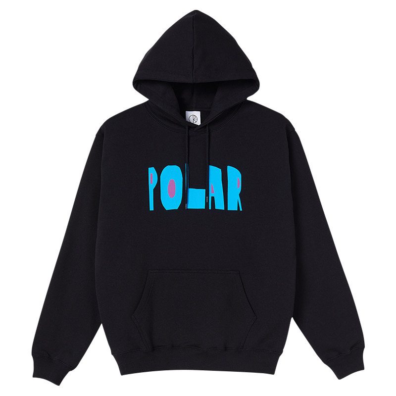PolarSkateCo印花LOGO连帽衫