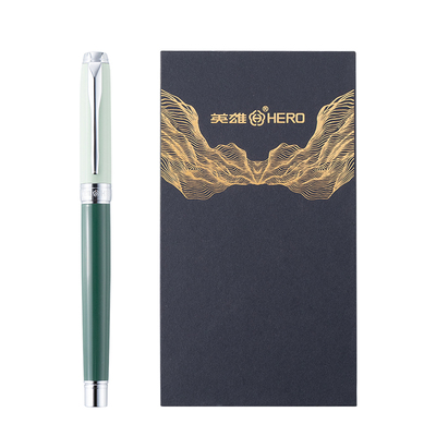 英雄钢笔礼盒莫兰迪色系免费刻字