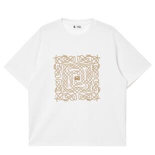 杰克琼斯男装2026年春季新款纯色刺绣纯棉印花宽松圆领短袖男款