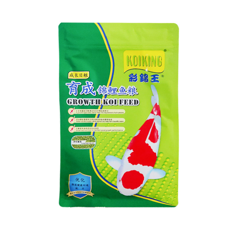 彩锦王增体增色锦鲤鱼饲料不浑水