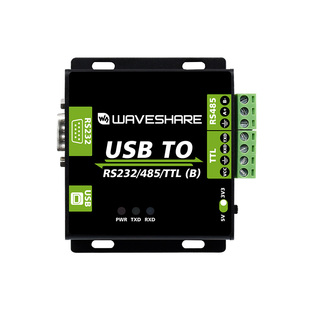 微雪 USB转RS232/RS485/TTL UART通信模块多串口双向工业级带隔离
