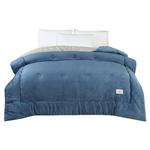 洛颜双面牛奶绒被子冬被加厚保暖冬季棉被珊瑚绒学生宿舍单双人被