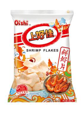上好佳鲜虾片80g膨化系列