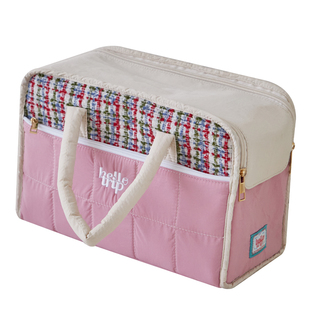 手提化妆包女大容量可挂行李箱拉杆便携外出旅行护肤品分区收纳包