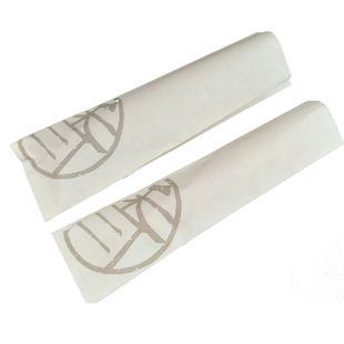 油条纸袋 烤串烤肠烧烤包装袋 糖葫芦袋长条袋500个 牛皮防油纸袋