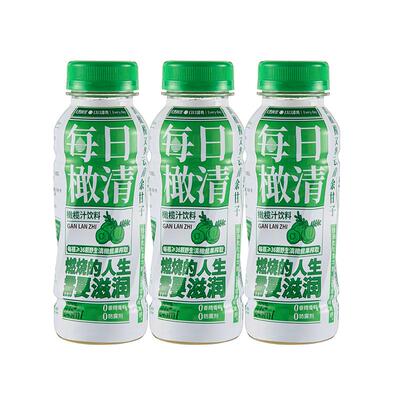 每日橄清245ml/瓶油柑果汁饮料