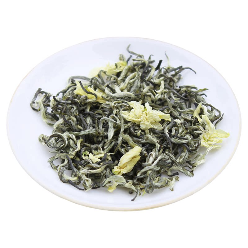 四川茉莉花茶新茶蒙顶山飘雪花茶