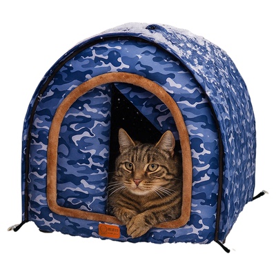 【新式户外猫窝】封闭式冬季防寒