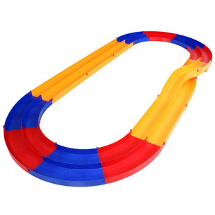 四驱兄弟四驱车赛道跑道  家庭单双轨立交闪电飞龙轨道 男孩礼物