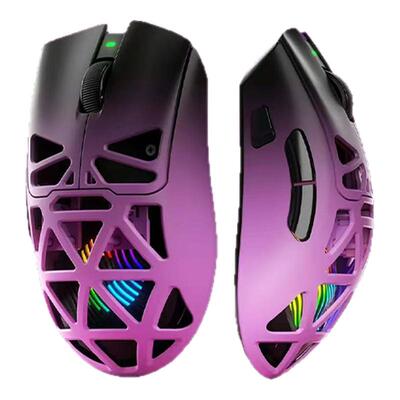 狼蛛SC620无线鼠标三模轻量化RGB镂空电竞游戏打瓦办公滑鼠笔记本