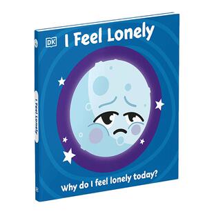 英文原版 DK启蒙表情包 First Emotions I Feel Lonely 我感到孤独 绘本纸板书 英文版 进口英语原版书籍