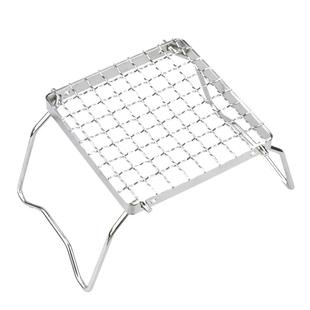 户外304不锈钢炉头支架 便携折叠烧烤网架套锅架小号迷你气炉架子