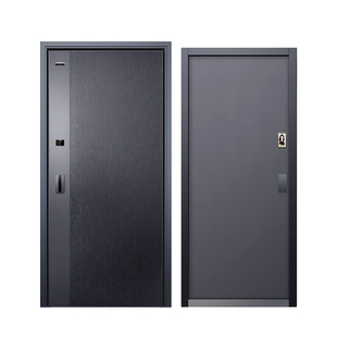 亚太天能一体化装甲入户门AI双摄防盗进户门家用子母大门智能门M6