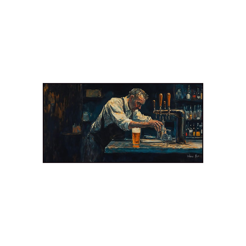 工业风酒吧酒馆装饰画威士忌壁画