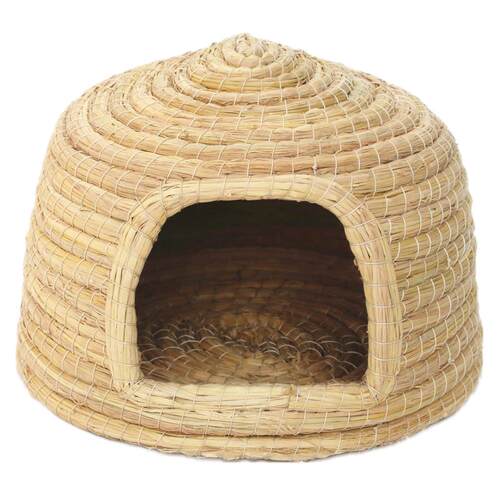 兔子保暖草窝豚鼠窝宠物用品 兔窝 荷兰猪保暖窝 垂耳兔草房 包邮