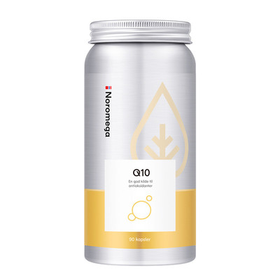 现货 挪威Noromega原装进口辅酶Q10保护心脏卵磷脂软胶囊保健90粒