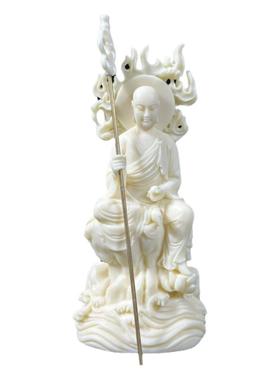 象牙果火焰地藏菩萨摆件办公室家居地藏王佛像工艺品