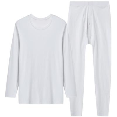 三枪高支棉薄款男士保暖套装