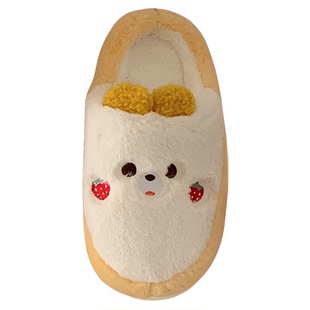 【清仓特价断码合集】亲子秋冬季可爱趣味男女室内家用防滑棉拖鞋