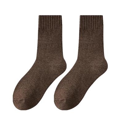 发热袜子女冬季加绒加厚中筒袜