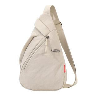 胸包女时尚男手机斜挎包2025新款胸前包小背包轻便休闲单肩包百搭