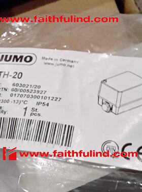 议价Jumo 00523927 久茂全新温度感测器 ATH-20 603021/20 300度