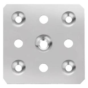 干挂瓷砖配件固定件不锈钢挂钩铁片岩板扣件挂勾大理石背景墙挂件