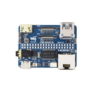 微雪 Compute Module 5扩展板树莓派计算模块CM5接口转接板驱动板