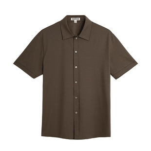 【都市通勤】高端超细SUPIMA棉 久洗如新舒适透气短袖衬衫 DAH470