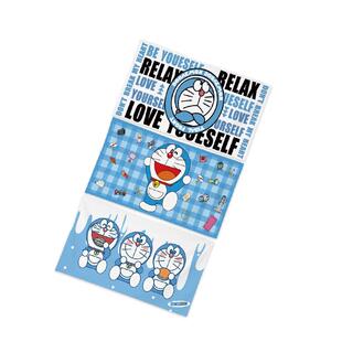 儿童游泳巾哆啦a梦蓝胖子机器猫毛巾浴巾沙滩巾防晒长披肩海边