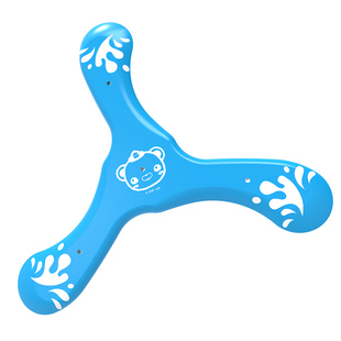 儿童三叶软回旋镖户外公园玩具亲子游戏运动回力镖泡沫飞镖比赛