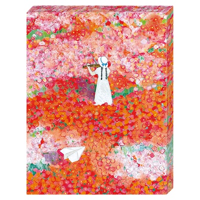 3djp浪漫花海插画无框拼图366片