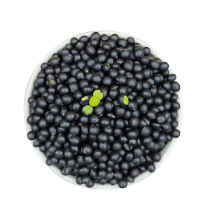东北绿心黑豆绿芯小黑豆农家自产新货打豆浆专用新豆500g