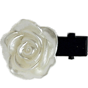 白玫瑰迷你小发夹网红可爱卡子山茶花春天发饰夏日辣妹小花朵夹子