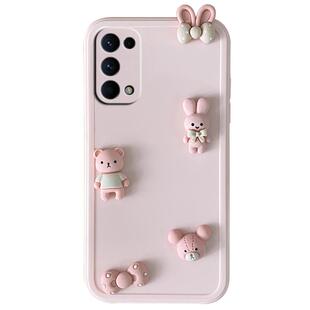 适用于opporeno5手机壳reno5k可爱oppo5g女k5g新款opopreno55g女生0ppo软壳全包opooreno防摔oppreno卡通reon