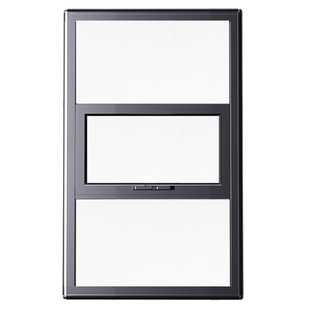 创生之柱防蚊纱窗金刚网自装外开窗专用三推上下推拉铝合金窗定制