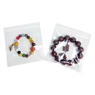 pp自封袋加厚密封高透明分装袋防氧化首饰珠宝袋手串塑料包装袋子