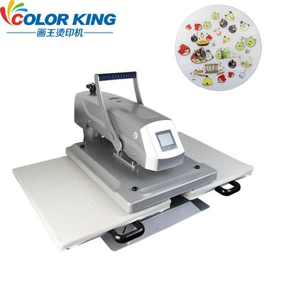 DIY设计文化衫印制印花机 CH1820 40*60CM 手动推拉双工位烫画机