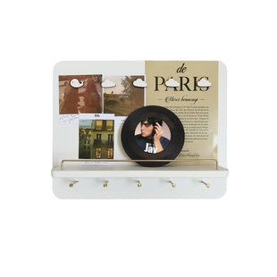 造木语 电表箱装饰画新款实木置物架电闸箱盖板电闸盒遮挡装饰