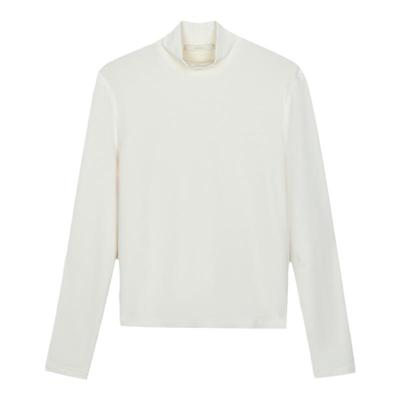 RESIMPLE简单点长袖T恤女半高领基础款上衣高级感内搭1185女装