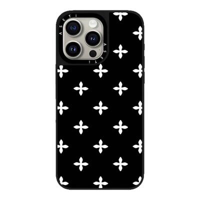 CASETiFiY联名黑色丝带蝴蝶结十字花园17pro适用于iPhone16promax苹果15plus手机壳14磁吸13华强北平替潮壳女