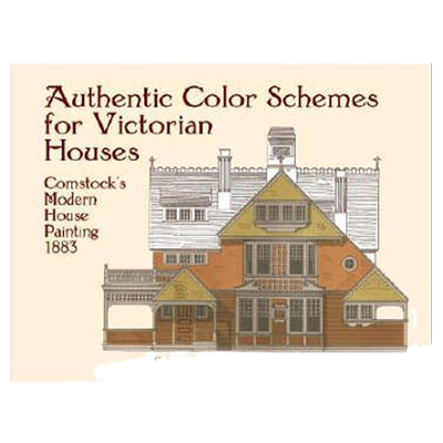 authentic colour schemes for victorian houses维多利亚时期房屋的正宗配色方案设计英文英语原版原装进口书本 英文原版英语书籍