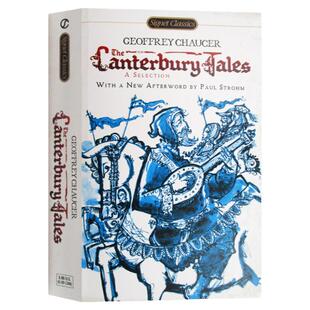 The Canterbury Tales 坎特伯雷故事集 英文原版小说 英国诗歌之父 杰弗雷乔叟代表作Geoffrey Chaucer 进口英语书籍 正版 Signet