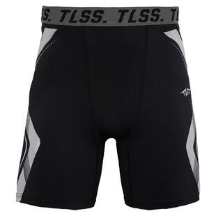 天朗足球TLSS能量条T-POWER运动LYCRA健身训练紧身短裤足球铲球裤