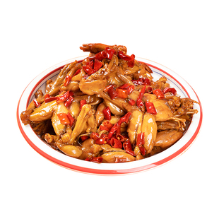 周大美湖南特产辣卤牛蛙218g香辣熟食开袋即食麻辣鲜嫩食品零食