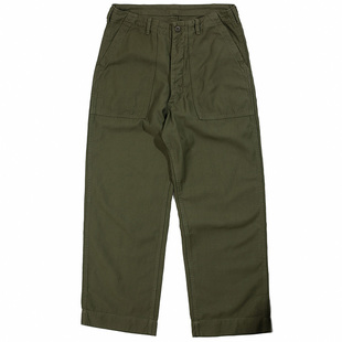 NON STOCK美式复古OG107宽松直筒工装长裤中高腰裤面包裤男