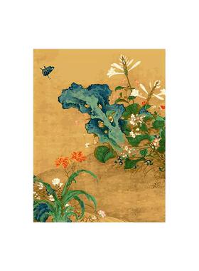 国风山水治愈手绘油彩画