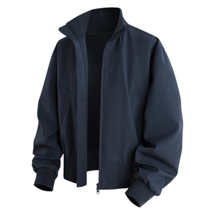 班尼路SK冬季棉服男极简风立领拉链潮牌廓形防寒款时尚男士外套YS